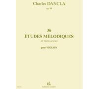 36 Etudes mélodiques et très faciles Opus 84 - violon