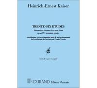 36 Etudes Op. 20 - Vol. 1