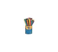 BIC Feutres de coloriage Kid Couleur – Pointe moyenne, lavables – Pot de 36