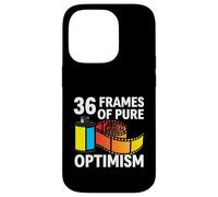 36 Frames of Pure Optimism 35mm Film Photography Analog Cam Coque pour iPhone 14 Pro