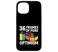 36 Frames of Pure Optimism 35mm Film Photography Analog Cam Coque pour iPhone 15