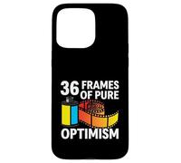 36 Frames of Pure Optimism 35mm Film Photography Analog Cam Coque pour iPhone 15 Pro Max