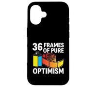 36 Frames of Pure Optimism 35mm Film Photography Analog Cam Coque pour iPhone 16