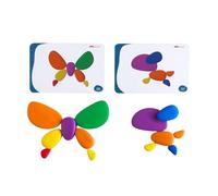 36 galets arc-en-ciel