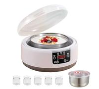 36 Hour Yogurt Maker,Probiotic Yogurt Maker with Temperature Control and 36 Hour Timer,Lcd Display With Constant Temperature,Multi-Function Yogurt Machine Use for Yogurt Handmade Lover
