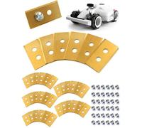 36 lames de rechange robustes pour tondeuse à gazon Mammotion pour Luba et Yuka toutes les série de robotiques avec vis et rondelles