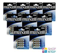 36 MAXELL ALKALINE AAA LR03 BATTERIES BLISTER PACK 1.5V MICRO MN2400 NEUF
