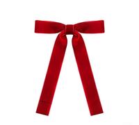 36 nœuds en velours pour décoration de sapin de Noël avec attaches torsadées dorées, accents traditionnels pour une ambiance festive (rouge)