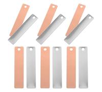 36 Paires Feuilles Électrodes Cuivre Zinc pour Pile Fruit, Lot