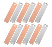 36 Paires Plaques de Zinc Cuivre pour Batterie Fruitée