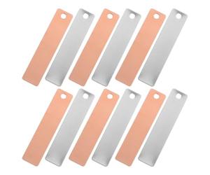 36 Paires Plaques de Zinc Cuivre pour Batterie Fruitée