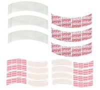 36 Pcs Bande de Colle pour Perruque,Ruban Adhésif Double Face Imperméable Invisible pour Perruques Lace Front Tape Perruque ruban Adhésif pour la Fixation des Perruques