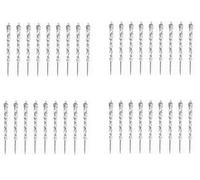 36 Pcs Glaçons de Noël，Decoration de Noel pour Sapin，pour Sapin Vacances ou Décoration de Mariage.