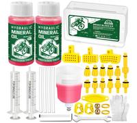 36 PCS Kit Purge Frein pour Shimano, Kit de Purge de Frein Hydraulique Velo, Kit Purge Frein VTT, Compris 120ml Le Liquide de Frei