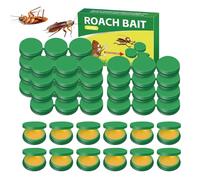 36 PCS Piège à Cafard, Produit Anti Cafard Blatte, Plus Efficace Que à Ultrasons pour Une Utilisation en Intérieur et en Extérieur (Green, one size)