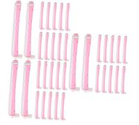 36 Pièces Barre de coiffure double couleur Outils de coiffage rouleaux de permanente de cheveux tiges permanentes outil pour cheveux ondulés pince à cheveux bigoudis portables pp FOMIYES