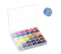 36 Pièces Bobines à Coudre Multicolores, Machine à Bobine avec étui Transparent, Idéales pour Les Machines à Coudre Telles que Brother, Singer, Janome, Babylock, Kenmore, Pfaff