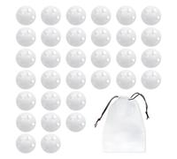 36 Pièces Boules De Hochet Pour Enfants, 1 Sac De Rangement Transparent, Boules De Hochet Pour Bébé, Matériel De Remplissage De Boule De Hochet Pour Coudre Des Jouets De Hochet