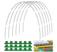 36 pièces de Cerceaux de Jardin, Cerceaux de Jardin Tunnel de Culture Cerceaux de Serre pour Filet de Jardin Lit Surélevé Ombrage de Plantes Couverture de Rangée Support de Plantes Piquets