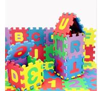 36 Pièces/Ensemble Puzzle 3d Enfants Enfants Mini Eva Mousse Alphabet Lettres Chiffres Plancher Doux Jouets Éducatifs Bébé Jouer Tapis