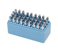 36 pièces lettre timbres lettre à décorer chiffres symboles galvanisé métal cuir acier estampage outils