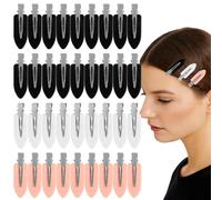 36 Pièces Pinces à Cheveux Sans Courbure Pinces à Epingles Sans Plis Pinces à Cheveu de Pas de Coude Épingles à Cheveux Sans Plis en Métal