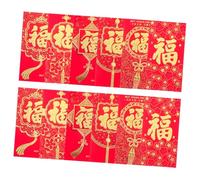 36 Pièces Rouges Pochette Traditionnelle de An pour Décoration Motifs Élégants pour Printemps Chinois
