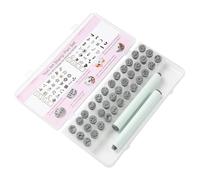 36 pièces stylo de tampon d'art d'ongle différents modèles tampon 'art 'ongle avec pointe de stylo en silicone fleur papillon rose kit 'estampage bricolage pour les femmes