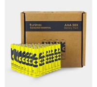 36 Piles Alcalines AAA / LR03 Uniross Essential