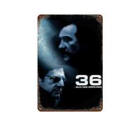 36 Quai Des Poster Orfèvres Movie Vintage Sublime Tin Painting Wall Poster Metal Sign Wall Decor Style 30 x 20 cm