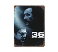 36 Quai Des Poster Orfèvres Movie Vintage Sublime Tin Painting Wall Poster Metal Sign Wall Decor Style 40 x 30 cm