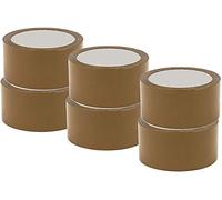 36 Rouleaux ruban adhésif emballage Marron havane pp silencieux Rouleau de 48 mm x 100 mètres (34% de plus que les 66 mètres long) ref UGRANH100-36