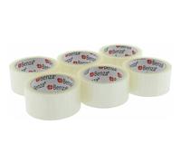 36 rouleaux - Ruban d'emballage transparent extra fort - ruban adhésif large 48 mm x 66 mètres