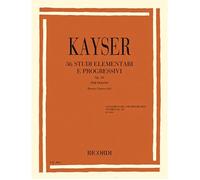 36 Studi Elementari E Progressivi Op.20 / Recueil