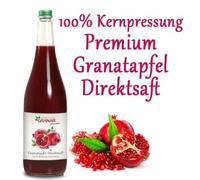 36 x 1 litre de jus de grenade (jus de la mère) - 100% la pression de base pur - Naturtrüb - jus de grenade de granar