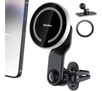 360° Adjustable Magnetic Car Phone Holder Compatible With Iphone 13 12 Pro Max Mini Mag Safe Case And All Phones Metal Ring