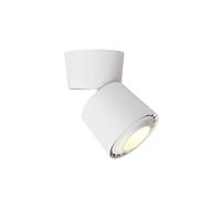 360° Adjustable Panoramic Downlight IP22 Waterproof LED Professional No Strobe Soft Light Home Decoration Spotlights for Living Room Mall Hotel Lighting High,Warm Light_White-7w