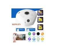 360 ° Caméra IP 3mp - fisheye panoramique 1080p wifi cctv VR video ip cam + 32G carte TF