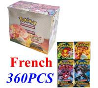 360 cartes Pokémon version française 151 Aventures Ensemble Obsidian Flames Tenebres Embrasees Booster Battle Transaction Cards French 36 packs