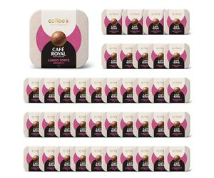 360 Coffee Balls Lungo Forte - Boules de café haut de gamme 100% compostable - Spécialement conçues pour l'utilisation de la machine à café CoffeB by Café Royal
