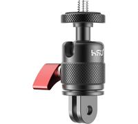 360 Degree Adjustable Adapter for Action Cameras, Aluminum Alloy Camera Holder for Insta360 X4 X3 X2 One