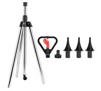 360 Degrees TR Sprinkler, Garden Lawn Irtion Tool, Less Steel Sprinkler with G3/4 Thread Bracket, ized Nozzle for Courtyard Garden Lawn Parks