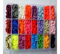 360 Ensemble Résine Boutons Pression En Plastique Boutons Pression Vêtements Clip Vêtement Accessoires Presse-Pression Attaches Poppers