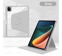 360 ° Étui Pour Tablette Rotatif Pour Mipad 6/5/7 11 Pouces,Housse De Protection En Tpu Pour Xiaomi Pad 6/5/7 11 Pouces,Sommeil Intelligent Avec Support Et Fente Pour Stylo.Grey.Mi Pad 5-5 Pro 11in