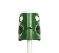 360° évasion d'animaux à ultrasons, écureuil Solaire extérieur évasion, avec capteur de Mouvement, Son et LED Clignotant, étanche à l'eau, Anti-cerf, Anti-Chien, Anti-Oiseau, Anti-Coyotes