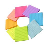 360 feuilles de papier à notes coloré 3x3 pouces, bloc-Notes de poche à lignes larges, papier adhésif résistant à l ' eau, bloc-Notes coloré