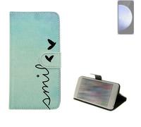 360° housse pour Samsung Galaxy S23 FE Exynos smile Wallet Case protection Univ