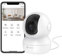 360° Indoor WiFi Surveillance Camera,FHD 1080P,2.4Ghz WiFi Camera,Night Vision,Motion Detection Smart Tracking,Two-Way Audio,Compatible with Alexa for Baby/Pets