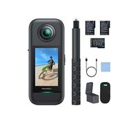 AKASO 360 Kit de Camera Sport à 360° avec 5.7K 360 Vidéo Capteurs 48MP 1/2"" 72MP Photo SuperSmooth 2.29"" Écran Tactile Noir