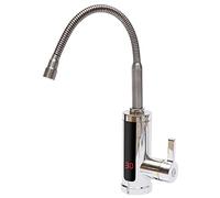 360° LED Robinet électrique Chauffage instantané Chauffe-eau chaud & froid instantané Cuisine 3000W220V